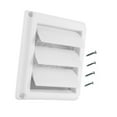 thumbnail image 4 of DOLITY Air Vent Grille Cover Air Vent Hood Easy to Install Practical Portable Dryer Vent Cover Professional for Office Home, Kitchen Circle Dia 12.5cm, 4 of 9