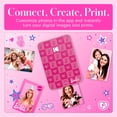 thumbnail image 5 of KODAK Barbie x Step Slim Wireless Instant Portable Photo Mobile Printer – Full Color Prints in Zink 2x3” Sticky-Backed Photos from iOS & Android Devices Via Bluetooth in The App – Iconic Style, 5 of 5