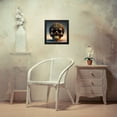 thumbnail image 3 of Stephen Chambers 12x12 Black Modern Wood Framed Wall Art Titled - Skull 5, 3 of 6