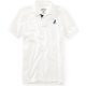 thumbnail image 1 of Polo de rugby de piqué Aeropostale con solapa en contraste para hombre color blanco extragrande, 1 of 1