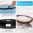 thumbnail image 3 of BestOffice 13Gal PlasticTrash Can Automatic Touchless, Odor Control Kitchen Garbage Can w/Lid, Blue, 3 of 7