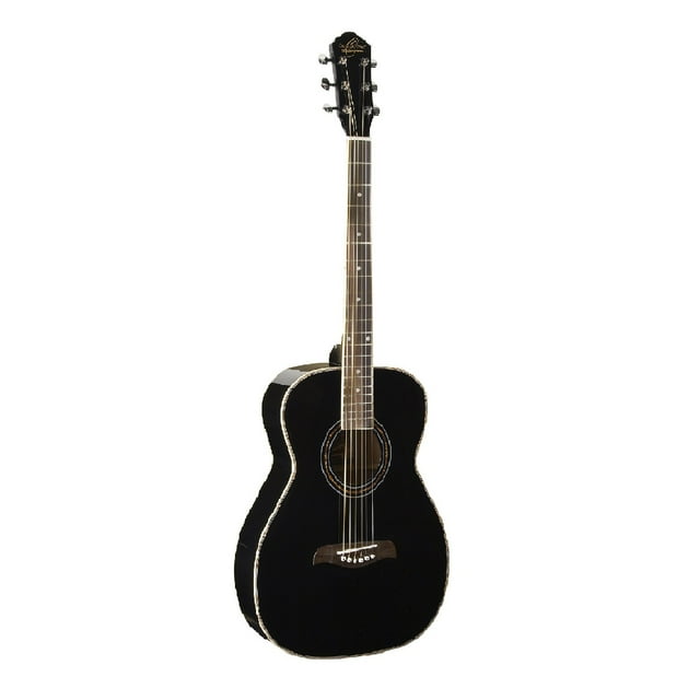 Guitarra Acústica Para Diestros Black Brillante Oscar Schmidt Of2 Oscar Schmidt Of2