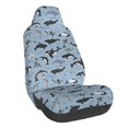 thumbnail image 1 of Wukai Dolphins Full Set Car Seat Covers with Soft Padding Universal Auto Front Seats Protector and Cushion Mat, 1 of 5