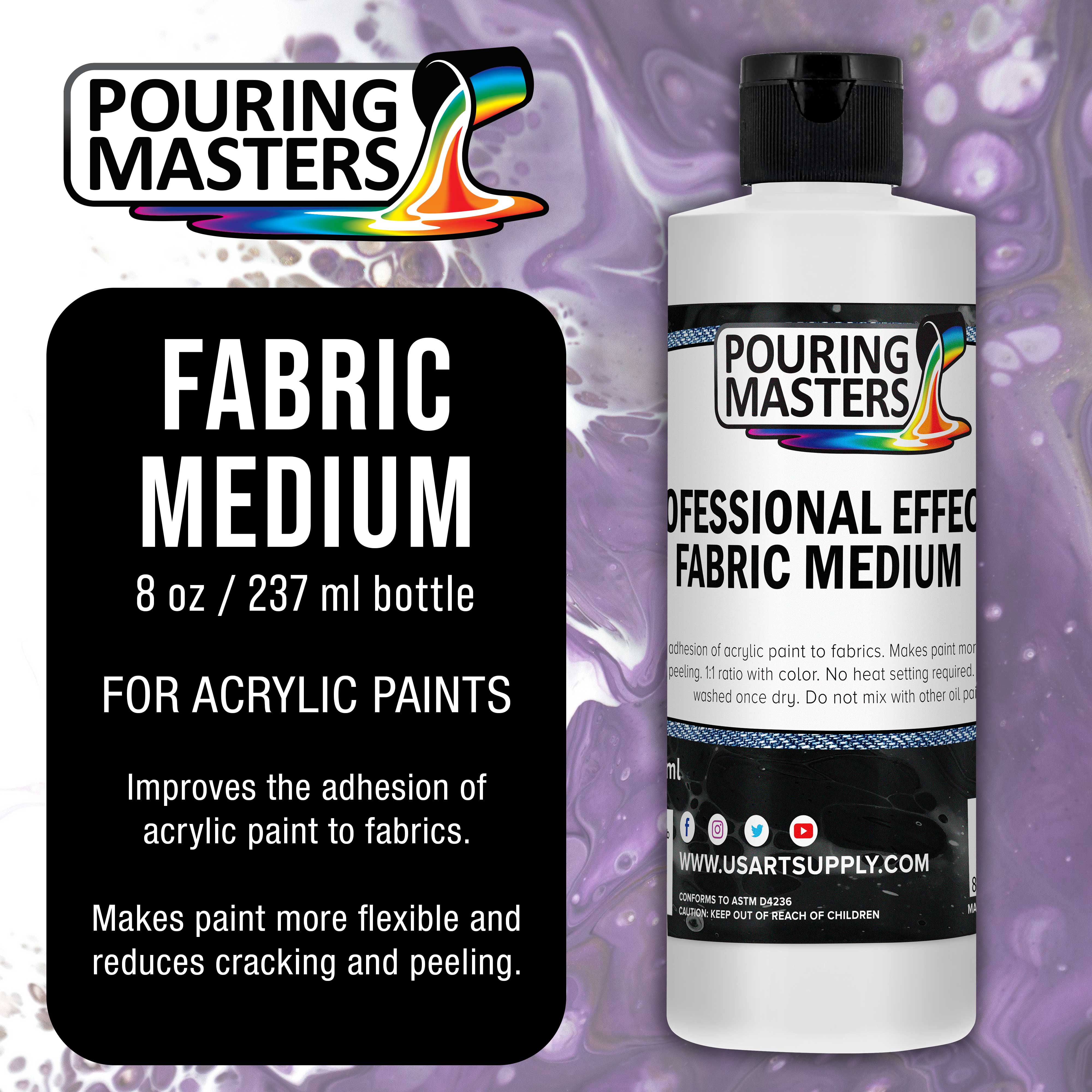 Fabric Medium Acrylic Paint