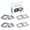 thumbnail image 2 of Coin Holder  Coin Collection Box Acrylic Material Wear Resistant Quadrate For Coin Collection For Exhibition, 2 of 8