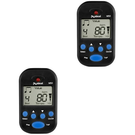 2 Mini Metronome Click Guitar Tuner Acoustic