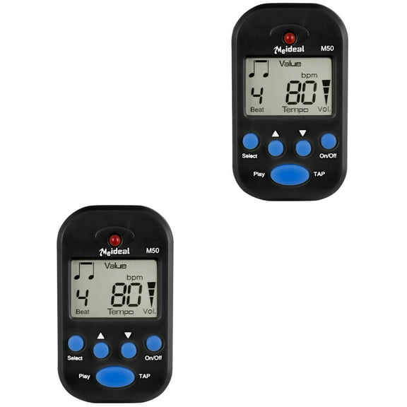 2 Mini Metronome Click Guitar Tuner Acoustic