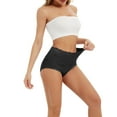 thumbnail image 5 of KTMKH 3 Pack Women High Waist Tummy Control Panties Underwear Shapewear Brief Panties, 5 of 8