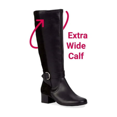 

Ros Hommerson Max Wide Wide Shaft Women s Zip Up Boot In Black