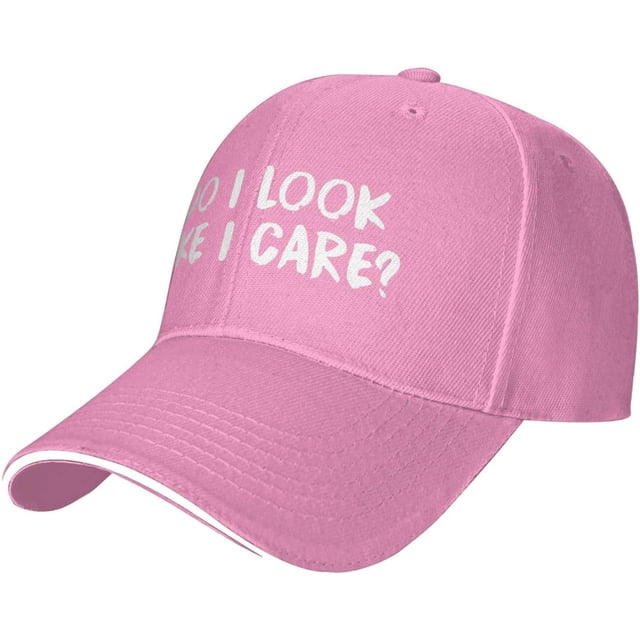 Do I Look Like I Care Hat Classic Low Profile Baseball Cap Adjustable Golf Dad Hats