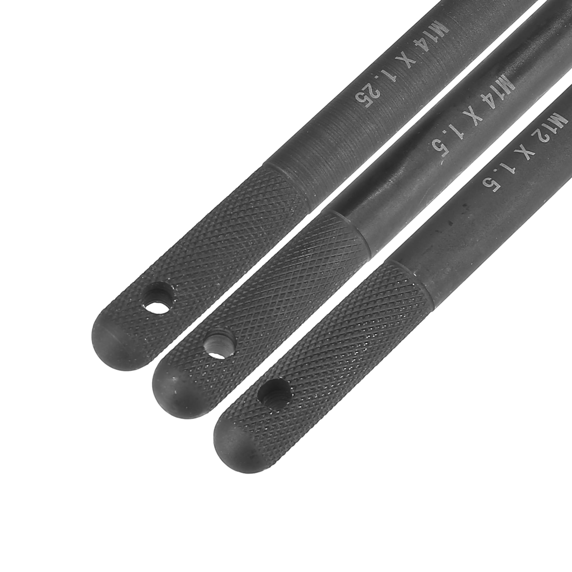Unique Bargains 3pcs Black Carbon Steel Wheel Hangers Alignment Pin Tire Studs Tool
