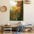 thumbnail image 2 of Country Home Decor Wall Hanging Tapestry, Maple Trees in the Fall at Portland Japanese Garden One Foggy Morning Scenery, Bedroom Living Room Dorm Accessories, 40 X 60 Inches, by Ambesonne, 2 of 5