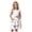 White, variant on Xudanell Teen Girls 4th of July Dresses Ruffle Sleeve A Line Tiered Flowy Dress Independence Memorial Day Patriotic Outfit (White, 13-14 Years)
