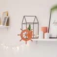 thumbnail image 3 of Wooden Wall Hanging Rudder Decoration Mediterranean Style Rudder Decor for Home, 3 of 4
