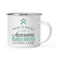 thumbnail image 1 of Koyal Wholesale This is What an Awesome Looks Like Family Campfire Mug, Younger Brother, 1 of 4