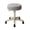 Light Gray(with wheels), variant on YUCHANG Vanity Stool Chair,Modern Chair-Small Ottoman Foot Stool for Makeup Room, Living Room, Bathroom(Dark Grey and Black)