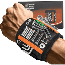 Magnetic Wristband for Tools Gifts for Men Premium Nylon Powerful Magnets for Holding Screws Nail Stocking Stuffers Birthday Christmas Gifts for Dad Husband Handyman Boyfriend Anniversary Fathers Day