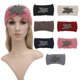 thumbnail image 3 of Knitted Headband Woolen Yarn Hair Hoops Winter Warm Hair Band Flower Pattern Headdress Minimalist Headwrap, 3 of 3
