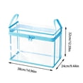 thumbnail image 3 of Zhuke Extra Large Waterproof Storage Bin with Zipper Handle for Bedding Seasonal Clothes Blankets Home, Gifts For Friends,15in*9.5in*12.6in,Foldable Organizer Bag, 3 of 6