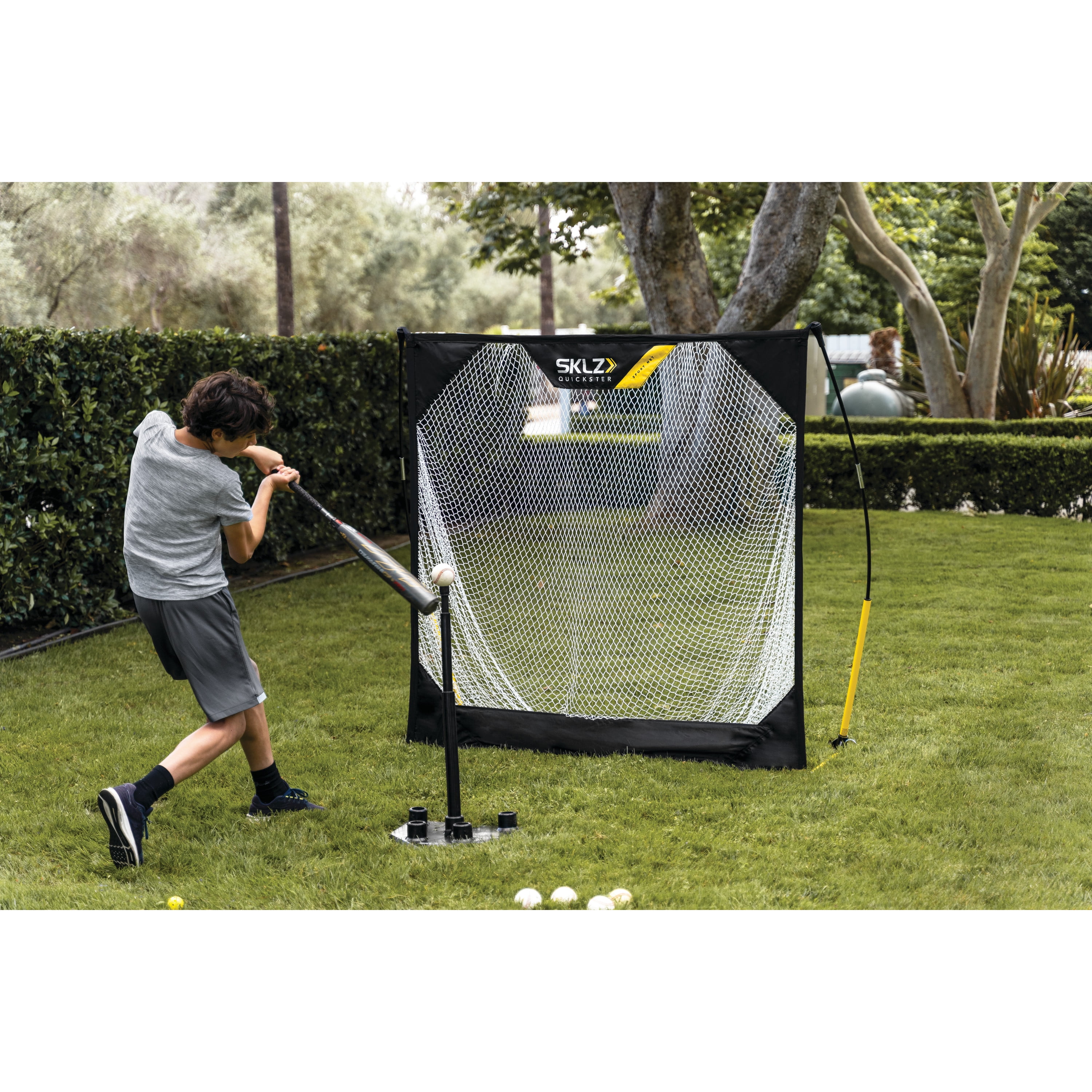 SKLZ Quickster Baseball & Softball Portable Hitting Net 5x5