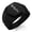 Black, variant on Stainless Steel Rod of Asclepius Engraved Hexagon Crest Flat Top Biker Style Polished Ring