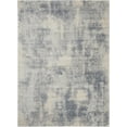 thumbnail image 2 of Nourison Rustic Textures Abstract Blue/Ivory 9'3" x 12'9" Area Rug, (9x13), 2 of 8