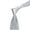 Silver, variant on Green Mens Fashion Business Shirt Solid Polyester Hand Tie For Formal Attire