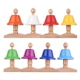 thumbnail image 4 of STARTIST Hand Bells Set 8 Note Percussion Musical Bells Toy Early Educational Percussion Multicolor, 4 of 9