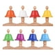 thumbnail image 4 of Juego de campanas de mano de 8 notas, campanas musicales de percusión, juguete educativo temprano, instrumentos musicales de percusión, juguetes para niños, arte musical, multicolor, 4 of 8