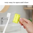 thumbnail image 6 of 4 Pack Toothbrush Protector Covers Dustproof Brush Head Covers for Travel & Home Use - Universal Fit for Electric & Manual Brushes, 6 of 6