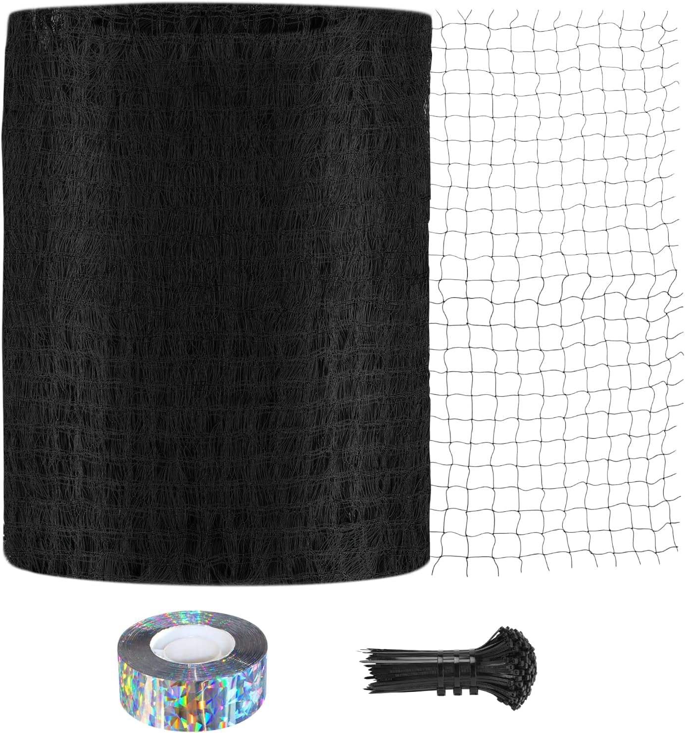 Poultry Netting 50x50 ft, 1" Square Mesh Heavy Duty Chicken Run Net, Garden Netting to Protect Plants, Fruit Trees, Vegetables from Birds, Deer, Pests & Animals for Farm, Orchard, Coop