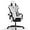 Z-White, variant on SOONTRANS Gaming Chair for Adults, Leather Office Chair with Footrest & Massage Lumbar Support, High Back Gamer Game Chairs, Blue/White