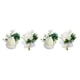 thumbnail image 3 of Advancent Ramillete de flores artificiales Diseño simple Decoración romántica para dama de honor Muñeca y Pecho 2piezas, 3 of 6