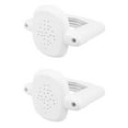 thumbnail image 2 of oshhni 2Pcs Gate Banister Adapter for Stairs Compact Pet Barrier Dog Fence Mounting White, 2 of 9