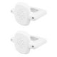 thumbnail image 2 of Adaptador de puerta retráctil para mascotas de 2 piezas, kit de base para puerta de escalera, valla para cachorros y gatitos Blanco, 2 of 9