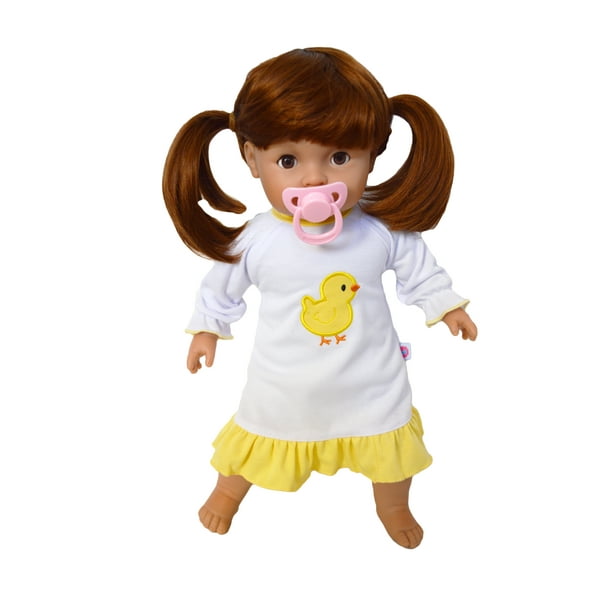 My Brittany's Tiny Tots Baby Girl Doll with Pacifier