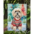 thumbnail image 3 of Lhasa Apso Christmas Garden Flag 11.25 in x 15.5 in, 3 of 5