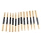 thumbnail image 4 of Juego de 12 pares de baquetas de madera de arce 7A con punta ovalada, antideslizantes, para practicar., 4 of 14
