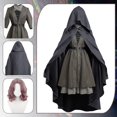 thumbnail image 2 of Disfraz de fantasía de Melina para mujer adulta, vestido, capa, peluca de Melina, trajes de juego de rol, traje de carnaval de Halloween, 2 of 5