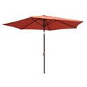 St. Kitts Aluminum Tilt and Crank 8-foot Outdoor Umbrella by NA