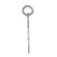 thumbnail image 4 of Auriga Fine Jewelry 14K White Gold Charm for Women (L-25 mm, W-15 mm), 4 of 5