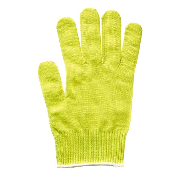 Mercer Culinary M33415YLL Gant Résistant aux Coupures - Polyéthylène Moléculaire Ultra Haut, Jaune avec Manchette Blanche