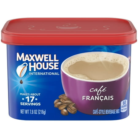 Maxwell House International Café Français Café-Style Beverage Mix 7.6 oz. Tub