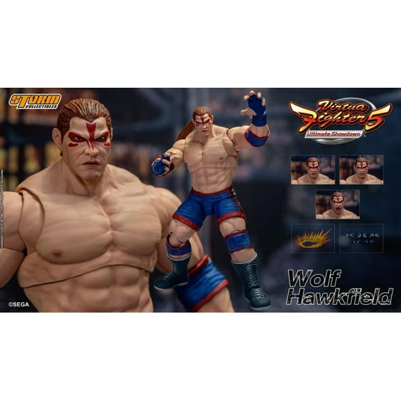 Storm Collectibles Virtua Fighter 5 Wolf Hawkfield 1/12 Scale Action Figure