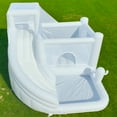 thumbnail image 4 of Relunch 16FT Commercial PVC White Bounce House Castle for Adult Kids Party with Widened Curved Slide & Big Ball Pit 16x14x10.5ft, 4 of 9