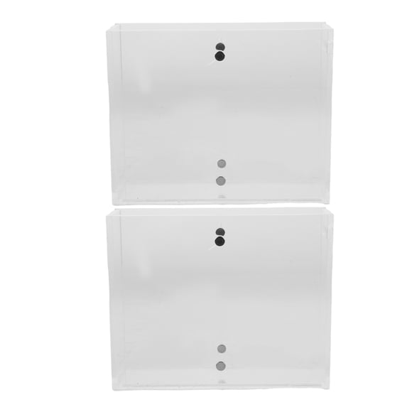 Luxshiny 2Ud Adhesiva Transparente Con Almacenamiento Y Eficiente Para Oficina