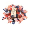 thumbnail image 3 of Couronne de Drapeau, Solide Drapeau Modèle d'Indépendance Jour Couronne 39cm Couleur Vibrante pour Cheminée, 3 of 8