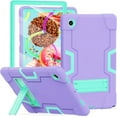 thumbnail image 1 of KOMI Étui pour Galaxy Tab A8, pour Samsung A8 10.5 Étui pour Tablette avec Protecteur d'Écran/support, Étui Robuste Antichoc et Résistante pour Protection pour Étui Samsung Galaxy Tab A8 de 10.5 Pouces (SM-X200/X205/X207), 1 of 5