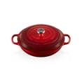 thumbnail image 1 of Olla Le Creuset de Hierro Fundido Esmaltado Signature 5L Cerise, 1 of 6