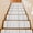 Gray, variant on Grey Leaf Striped Stair Treads Non Slip for Steps Summer Botanical Vertical Natural Stripes 7 Pcs Reusable Adhesive Stair Runner Mats for Dogs Elders Carpet Treads Rugs for Staircase 8x30 In